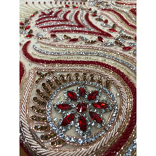 Load image into Gallery viewer, Gorgeous and unique look with the Designer Crystal Stone Gold Applique - AP050