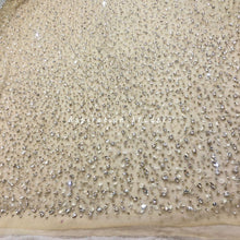 Load image into Gallery viewer, Oppulent Designer Gold Applique with pearls and stones - AP069