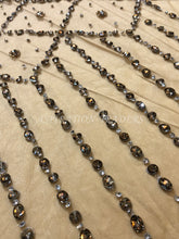 Load image into Gallery viewer, Glamours Gold Designer set of Applique with crystal stones AP072