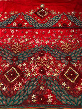 Load image into Gallery viewer, Baby Pink Heavy Beaded Designer Net Lace George wrapper Set - NLDG151