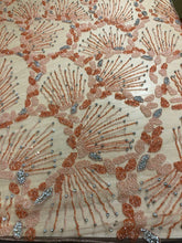 Load image into Gallery viewer, Exclusive Peach coloured Crystal stone Work Applique Design - AP054