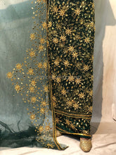 Load image into Gallery viewer, Nigerian wedding bridal wear Net Lace Designer George Wrapper Fabric with blouse - NLDG139