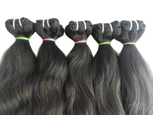 Load image into Gallery viewer, Natural Straight Hair Weft Extensions