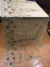 Load image into Gallery viewer, Swarovski Beads Wedding Applique Diamond Bridal sash Applique - AP004