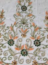 Load image into Gallery viewer, Swarovski Beads Wedding Applique Diamond Bridal sash Applique - AP004