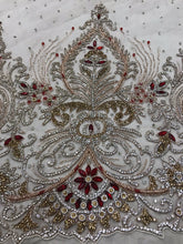 Load image into Gallery viewer, NEW Unique Exclusive  ALL Crystal stone Work  Applique Design - AP037