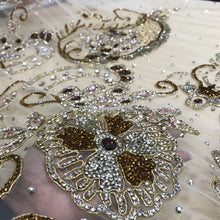 Load image into Gallery viewer, LATEST Designer Applique with Crystal stone Work - AP040