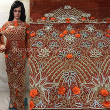 Load image into Gallery viewer, New Latest Heavy Beaded VIP designer George Wrapper set - HB179