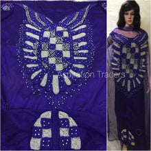 Load image into Gallery viewer, Beautifully pearl Heavily beaded Net Lace Beaded Blouse - BB050