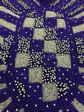 Load image into Gallery viewer, Beautifully pearl Heavily beaded Net Lace Beaded Blouse - BB050