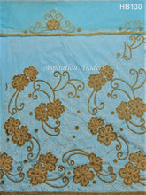 Load image into Gallery viewer, Black Color Designer Heavy Beaded VIP George Wrapper With Blouse- HB130