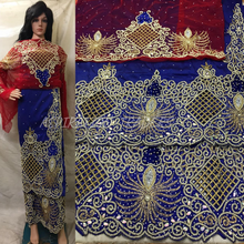 Load image into Gallery viewer, Beautiful Trending African George Wrapper with sequins George set - HB160