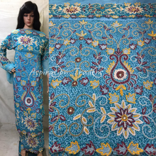 Load image into Gallery viewer, Beautiful New First Lady Heavy beaded VIP George Wrapper set - HB173