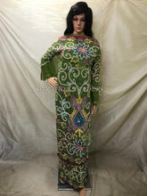 Load image into Gallery viewer, Beautiful New First Lady Heavy beaded VIP George Wrapper set - HB173