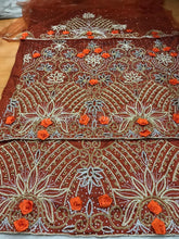 Load image into Gallery viewer, New Latest Heavy Beaded VIP designer George Wrapper set - HB179