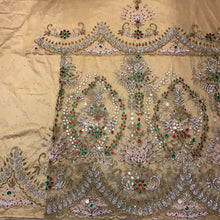 Load image into Gallery viewer, Latest African Trending Net Fabric Designer George Wrapper Set - NLDG117