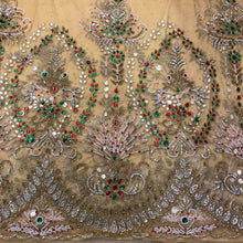 Load image into Gallery viewer, Latest African Trending Net Fabric Designer George Wrapper Set - NLDG117