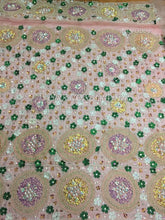 Load image into Gallery viewer, Nigerian Lace Fabrics Wholesale And Retail African High Quality Lace George - NLVG069