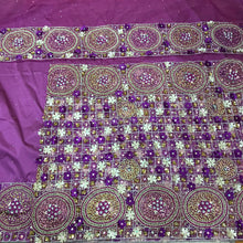 Load image into Gallery viewer, Nigerian Lace Fabrics Wholesale And Retail African High Quality Lace George - NLVG069