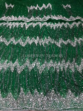 Load image into Gallery viewer, Latest Fringes Design Net Lace Designer George Wrapper with blouse - NLVG101