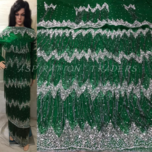 Load image into Gallery viewer, Latest Fringes Design Net Lace Designer George Wrapper with blouse - NLVG101