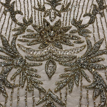 Load image into Gallery viewer, Alluring Designer Crystal Stone Gold Applique - AP059
