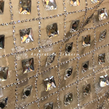 Load image into Gallery viewer, Gorgeous Designer Gold Applique with stones - AP070
