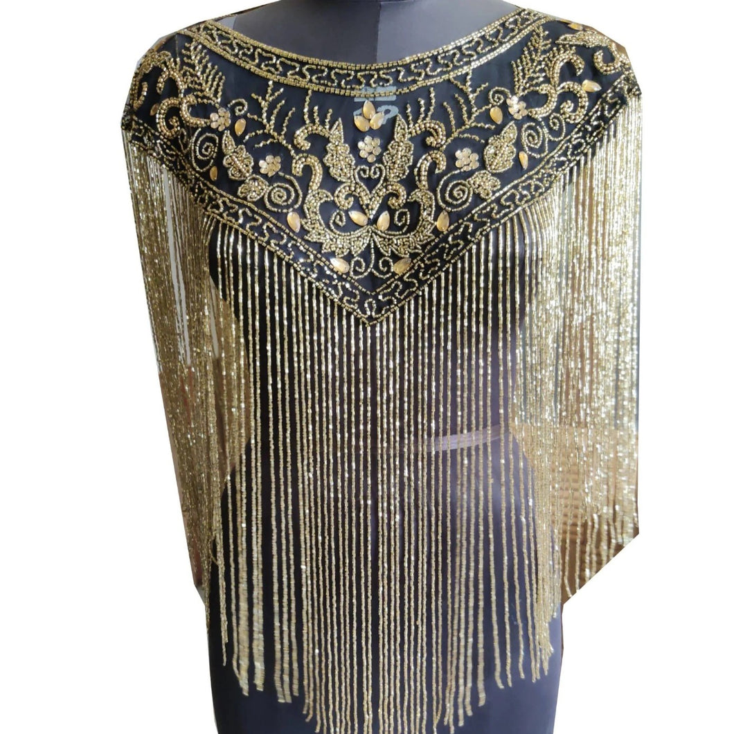 Poncho party wear top
