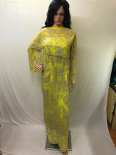 Load image into Gallery viewer, Fushia Pink Fringes Design Net Lace Designer African George Wrapper set - NLDG058
