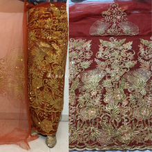 Load image into Gallery viewer, Fresh Sky Blue Net Silk Taffeta with Machine Embroidered George with Same blouse - RSG212

