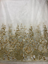 Load image into Gallery viewer, Rhinestone Crystal stone Beaded Applique for Bride dress - AP003
