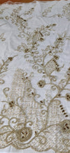 Load image into Gallery viewer, Rhinestone Crystal stone Beaded Applique for Bride dress - AP003
