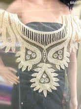 Load image into Gallery viewer, Net Lace  Beaded Blouse - BB017 - Aspiration Traders
