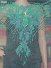Load image into Gallery viewer, Net Lace Beaded Blouse - BB025 - Aspiration Traders
