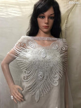 Load image into Gallery viewer, Net Lace Beaded Blouse - BB046
