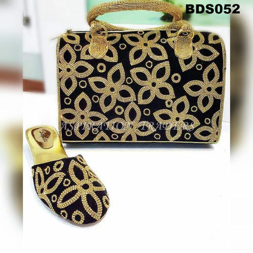 Hand Bag, Clutch & Shoes - BDS052 - Aspiration Traders