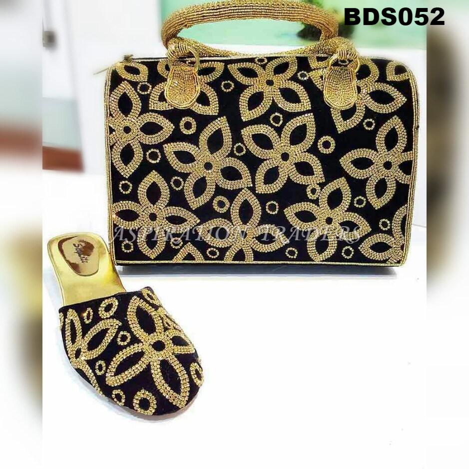 Hand Bag, Clutch & Shoes - BDS052 - Aspiration Traders