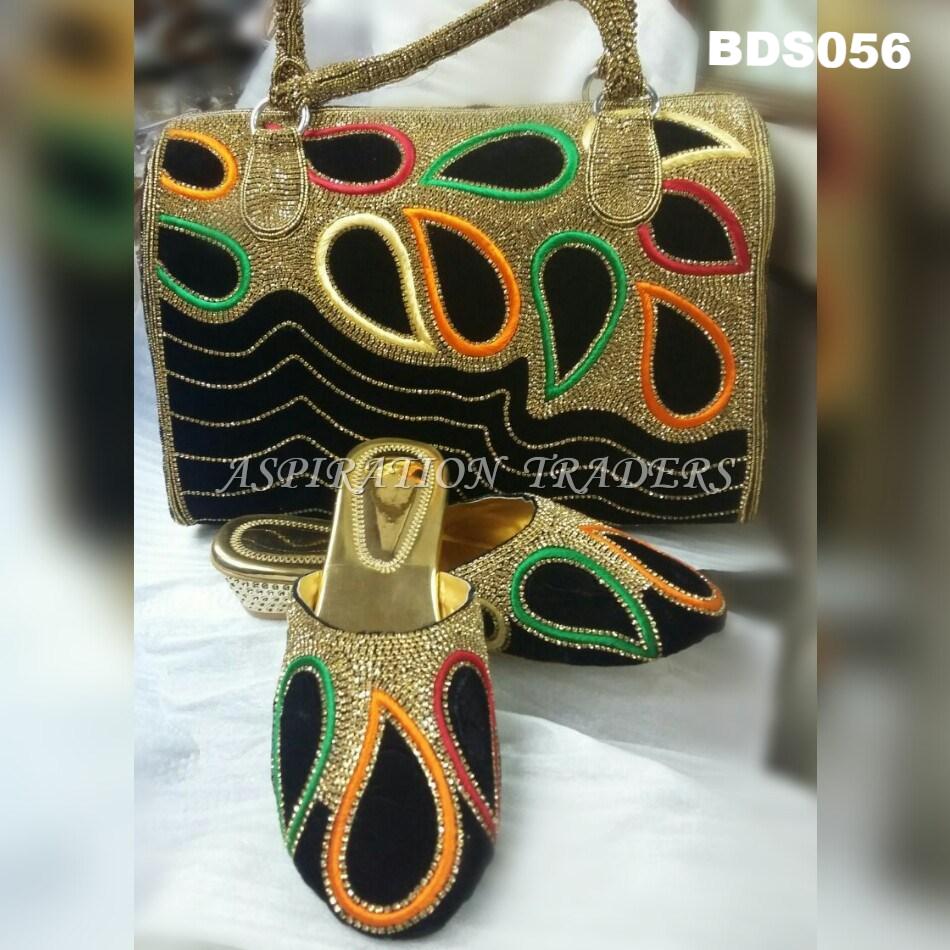 Hand Bag, Clutch & Shoes - BDS056 - Aspiration Traders