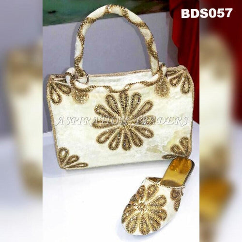 Hand Bag, Clutch & Shoes - BDS057 - Aspiration Traders