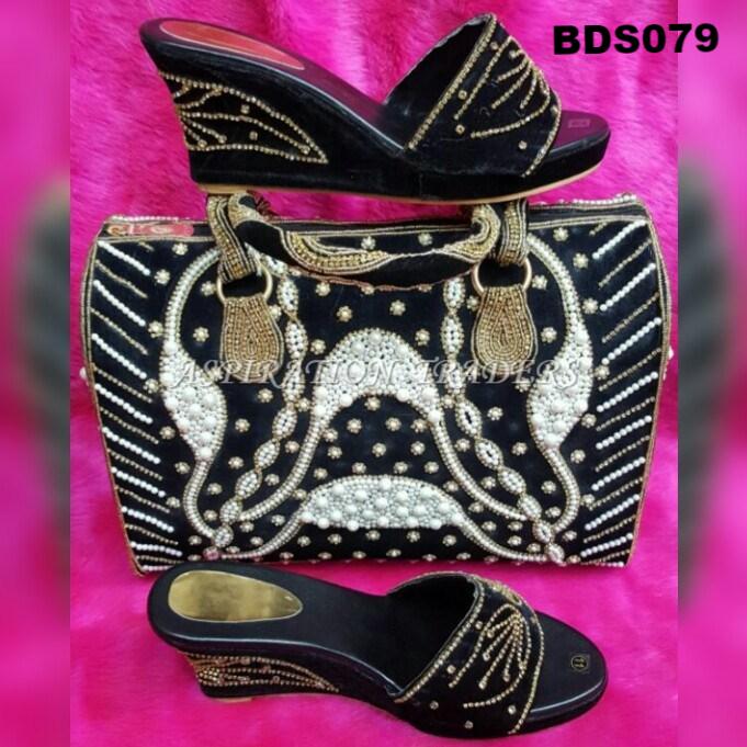 Hand Bag, Clutch & Shoes - BDS079 - Aspiration Traders