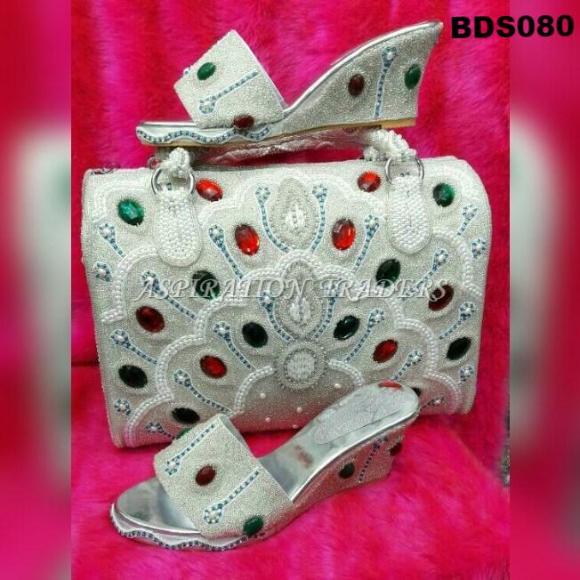 Hand Bag, Clutch & Shoes - BDS080 - Aspiration Traders