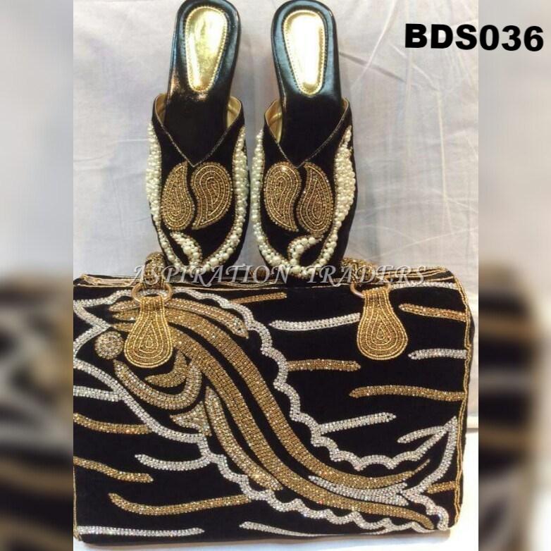 Hand Bag, Clutch & Shoes - BDS036 - Aspiration Traders