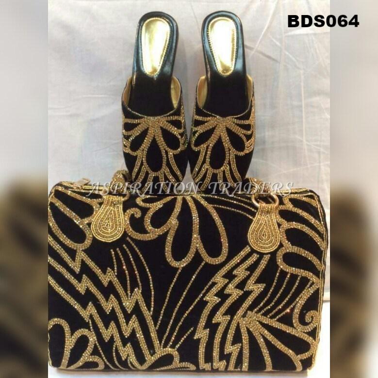 Hand Bag, Clutch & Shoes - BDS064 - Aspiration Traders