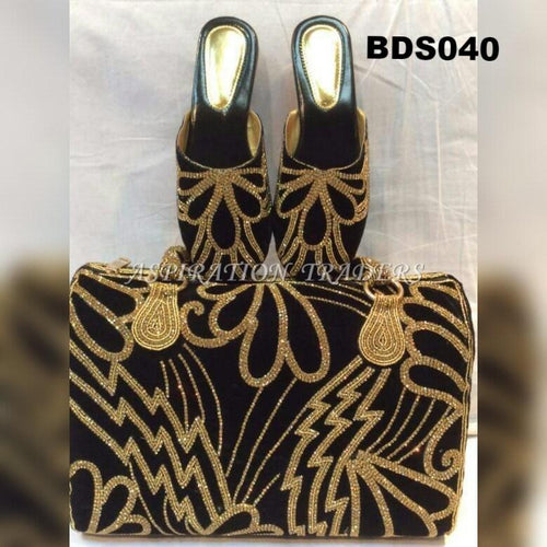 Hand Bag, Clutch & Shoes - BDS040 - Aspiration Traders