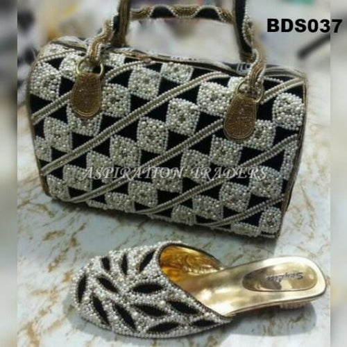 Hand Bag, Clutch & Shoes - BDS037 - Aspiration Traders
