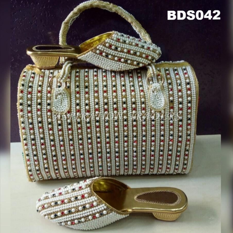 Hand Bag, Clutch & Shoes - BDS042 - Aspiration Traders