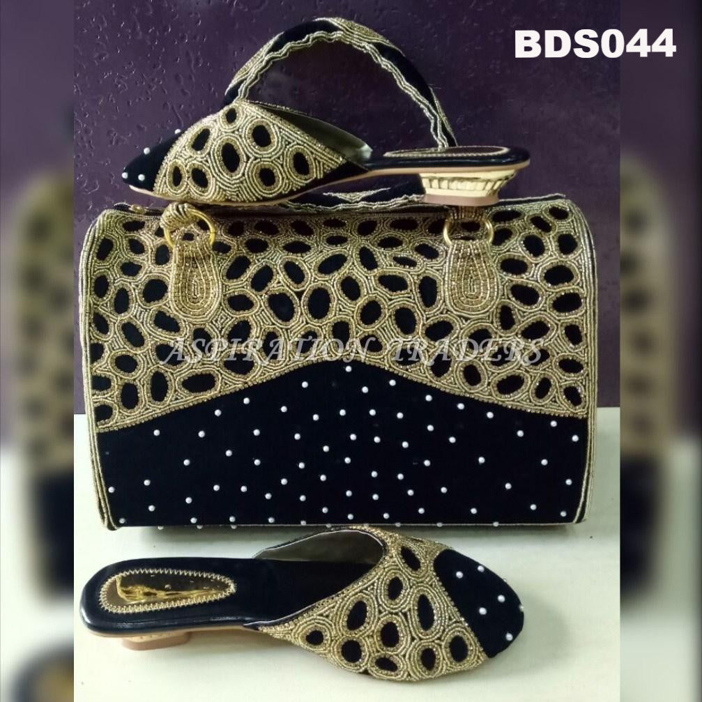 Hand Bag, Clutch & Shoes - BDS044 - Aspiration Traders