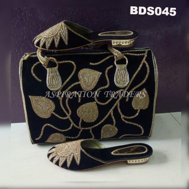 Hand Bag, Clutch & Shoes - BDS045 - Aspiration Traders