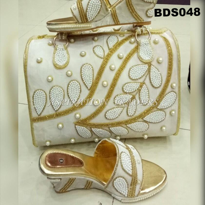 Hand Bag, Clutch & Shoes - BDS048 - Aspiration Traders