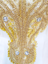 Load image into Gallery viewer, African Attire Bridesmaid Abaya Long Maxi Formal Beaded Dubai Kaftan for Women  - K039
